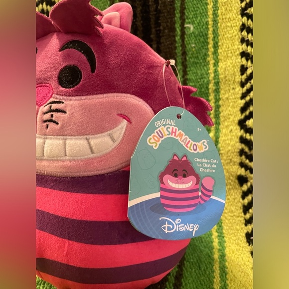 Squishmallow Disney Alice in Wonderland Cheshire Cat 6.5 in - Picture 2 of 6